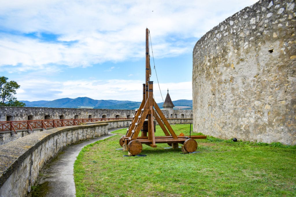 Trebuchet na Trenčianskom hrade