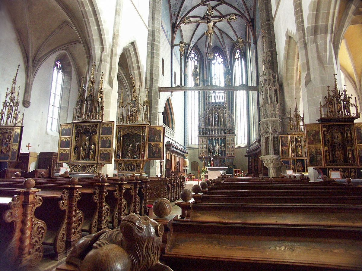 Bazilika sv. Egídia v Bardejove – interiér