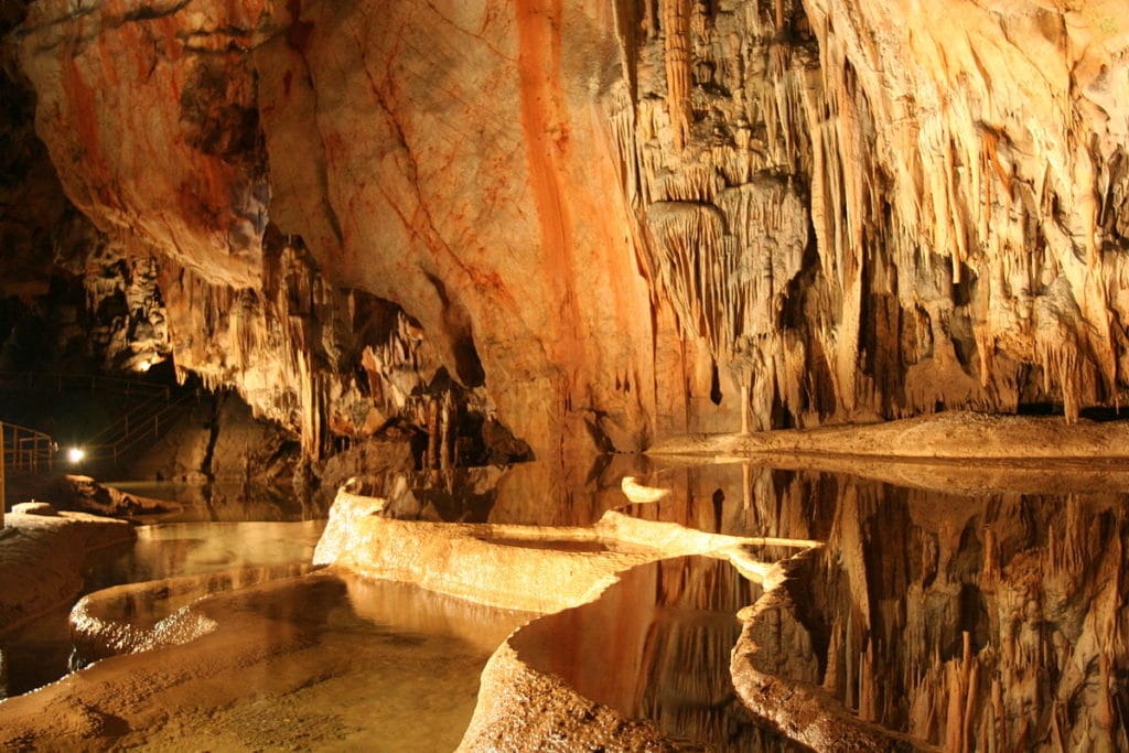 Rímske kúpele v jaskyni Domica