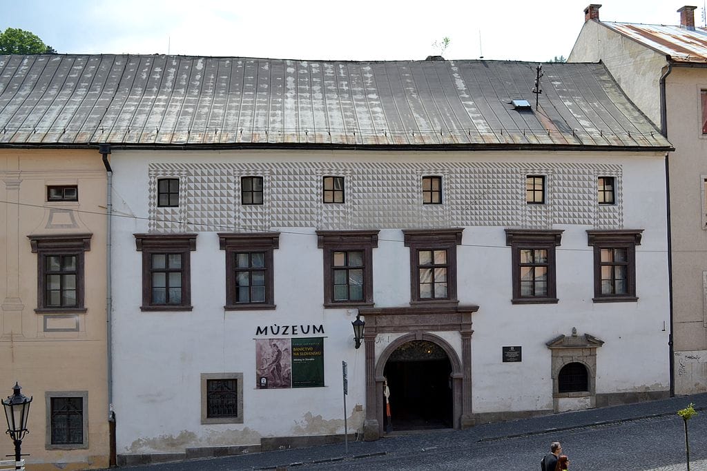 Budova Kammerhof/ Komorský dvor.