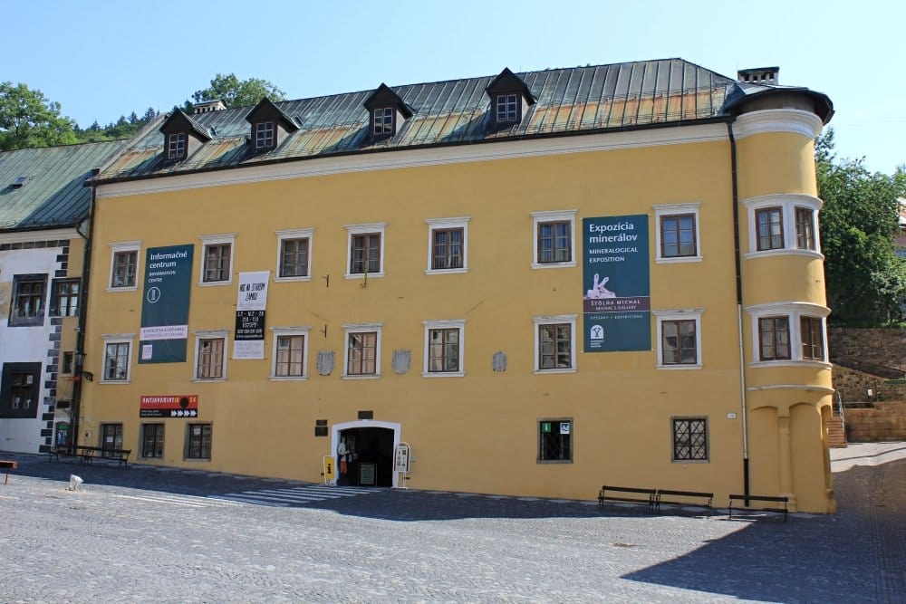 Berggericht, sídlo mineralogickej expozície
