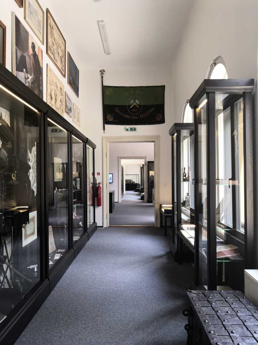 Interiér Baníckeho múzea v Rožňave