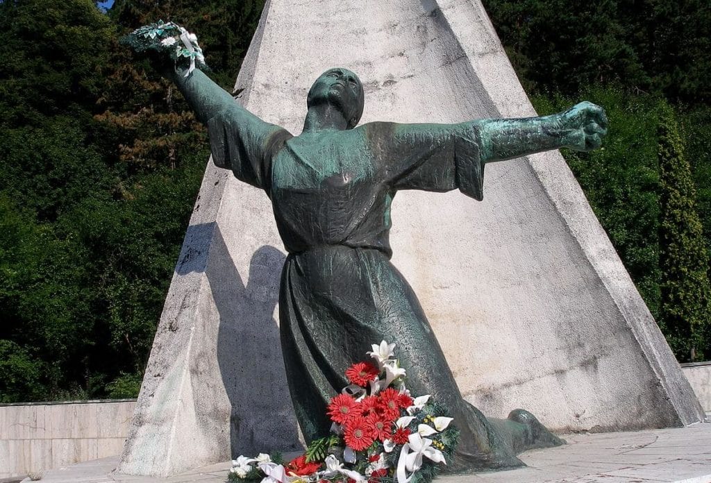 Socha ženy, pamätník v Nemeckej