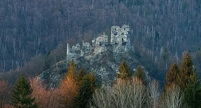 Pohľad na Starý hrad