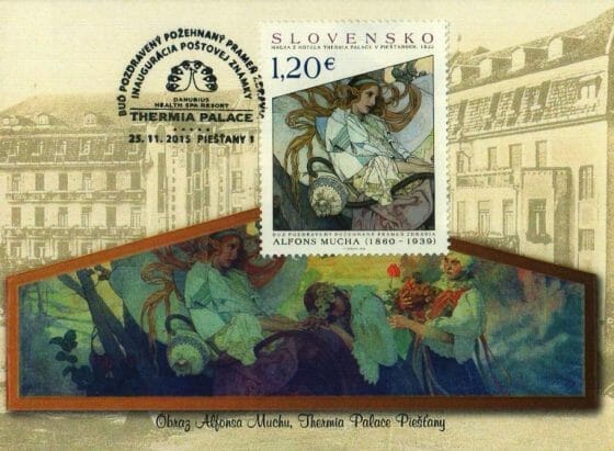 Pohľadnica - Alfons Mucha