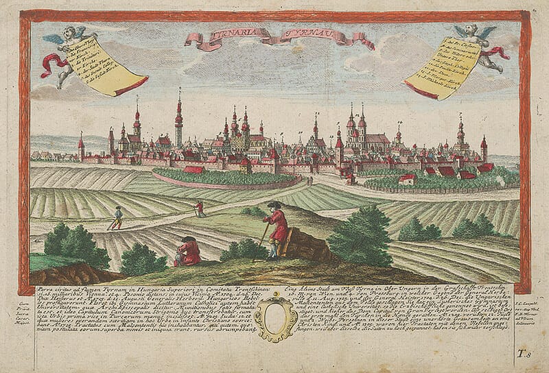Trnava, Friedrich Bernhard Werner, GMB, 1750-1778