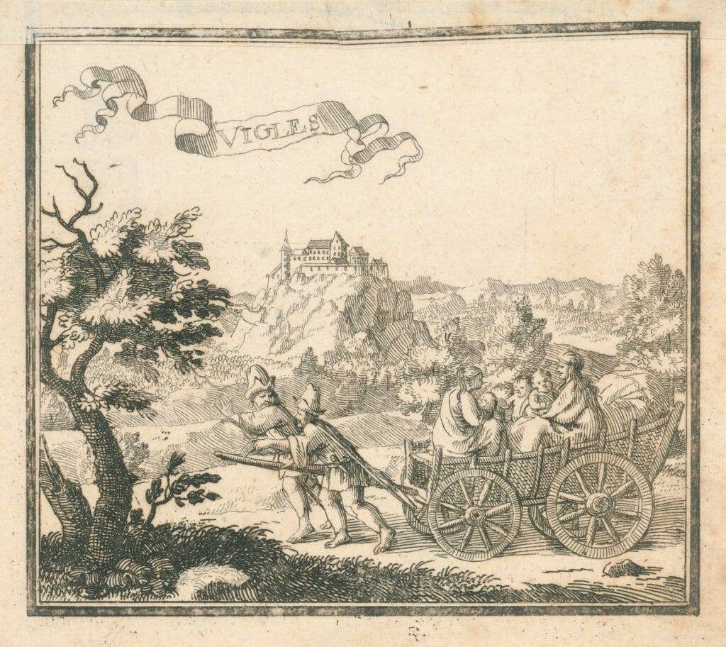 Vígľaš, Justus van den Nypoort, 1686, OGD