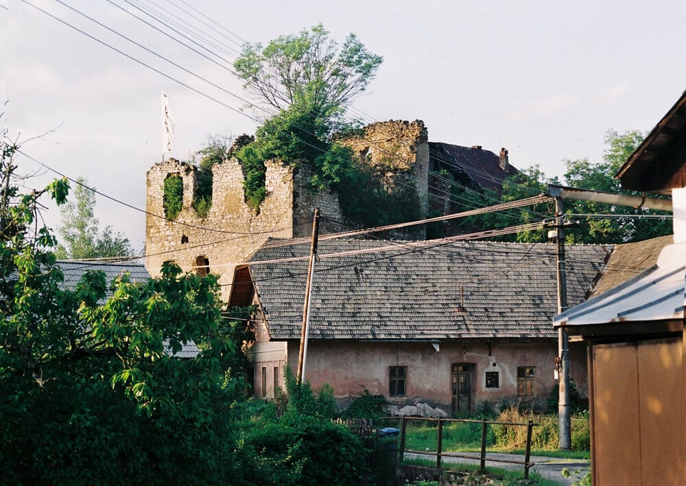 Hrádok - ruiny renesančného kaštieľa