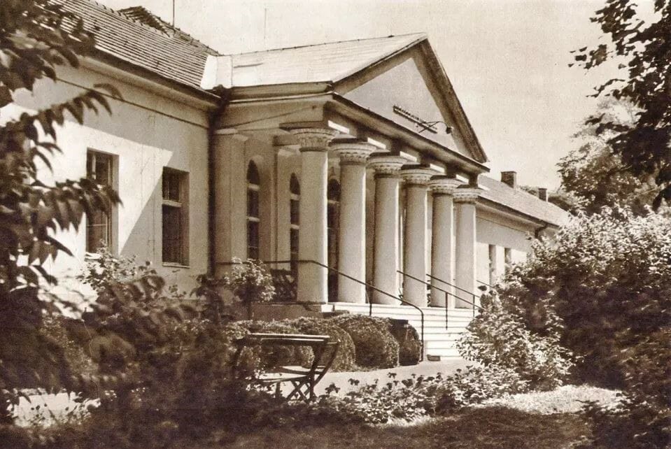 Historická fotografia kúpele Smrdáky