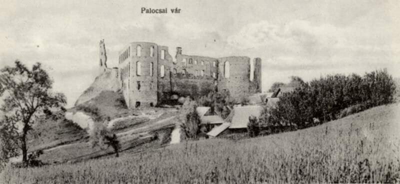 Historická fotografia – hrad Plaveč rok 1910