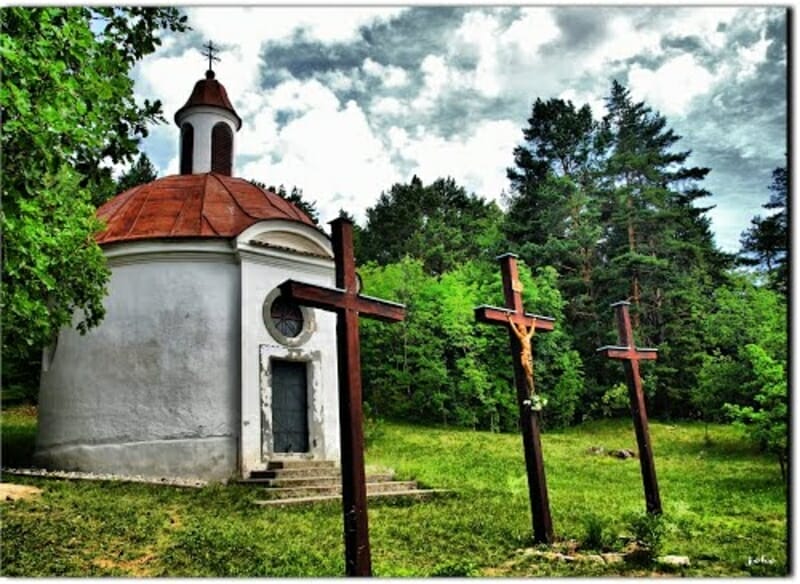Kaplnka Sedembolestnej Panny Márie, Kalvária Bojnice