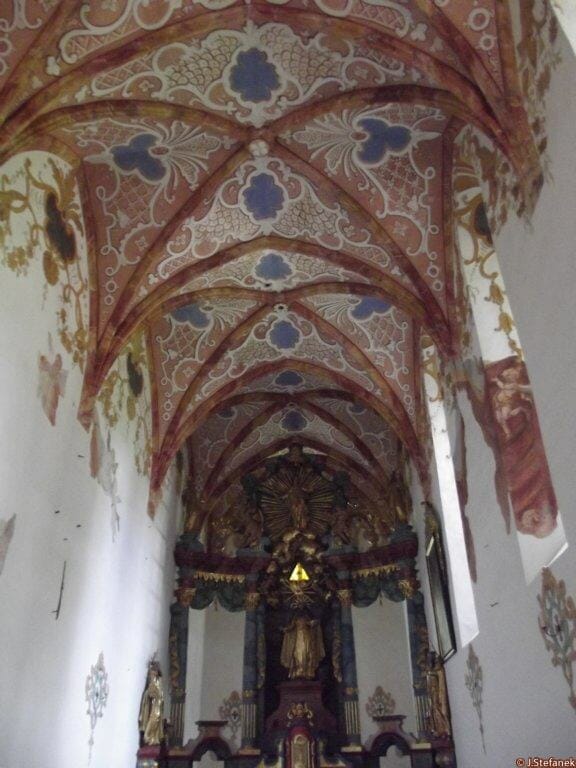 Interiér Červeného kláštora