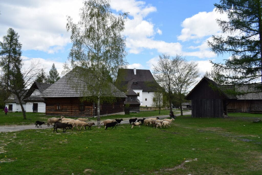 Liptovská dedina - skanzen Pribylina