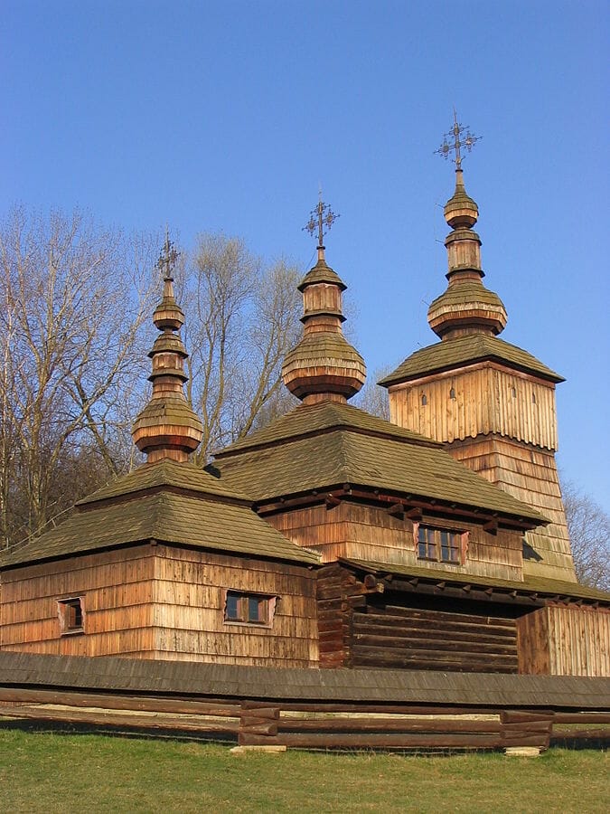 Drevený kostol sv. Paraskevi, skanzen vo Svidníku