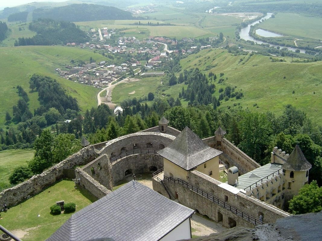 Stará Ľubovňa z Ľubovnianskeho hradu