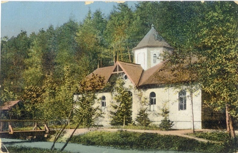 Rožňavskú Kúpele na historickej fotografii